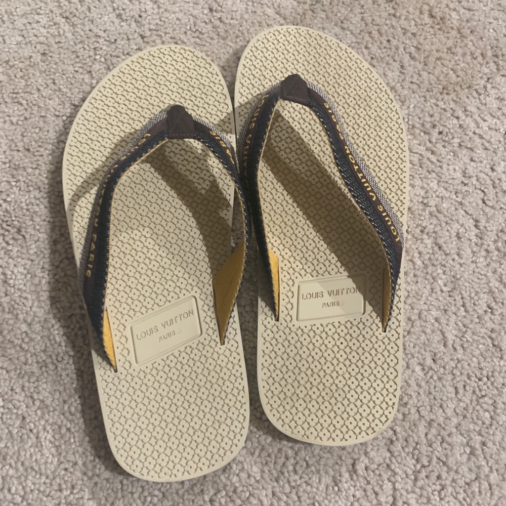 Louis Vuitton men’s sandals authentic